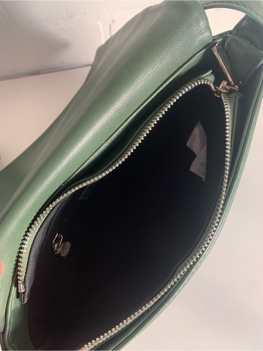 Minimalist Dark Green Crossbody -  Shoulder Bag - Picture 6 of 7